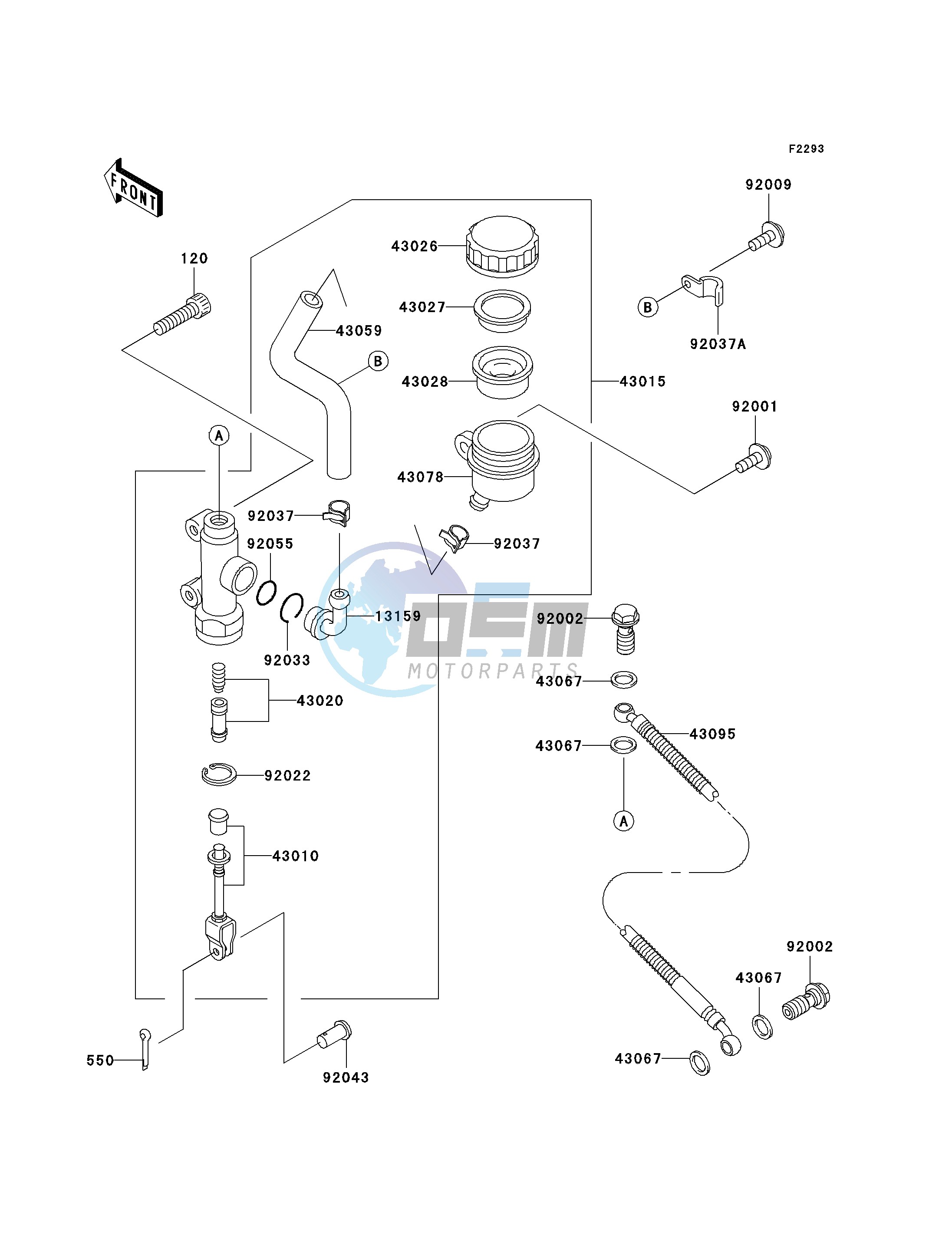 REAR MASTER CYLINDER