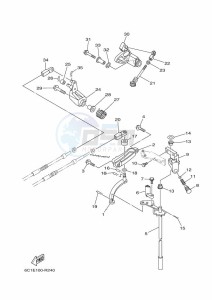 F40HET drawing THROTTLE-CONTROL