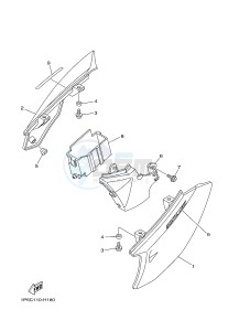 TT-R50E (1P6W 1P6X) drawing SIDE COVER