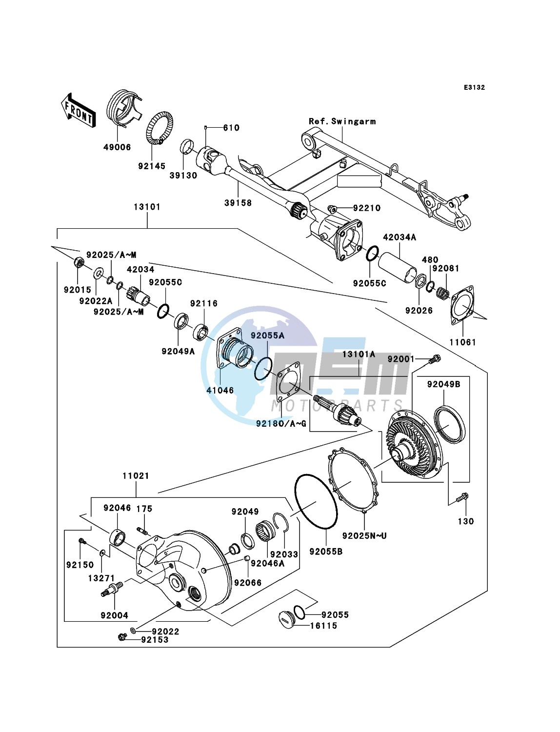 Drive Shaft/Final Gear