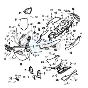 ELYSTAR IF2 EU drawing COWLING