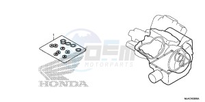 VT750C2SE Shadow - VT750C2S-E UK - (E) drawing GASKET KIT B