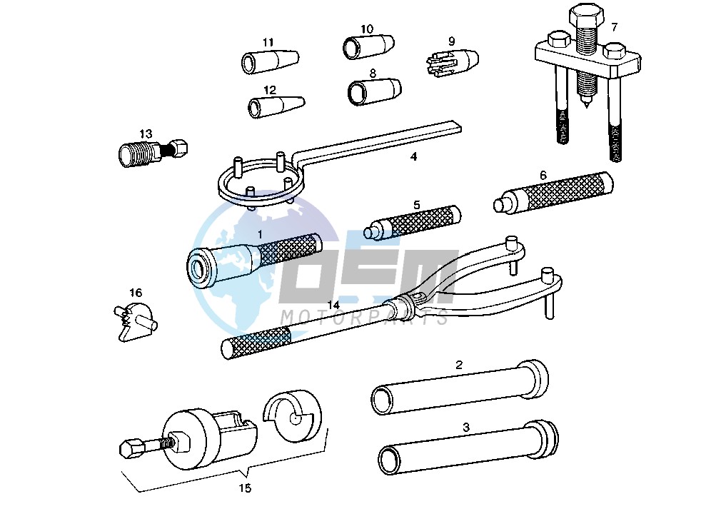 WORKSHOP SERVICE TOOLS