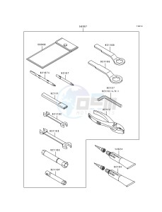 ZX 750 K [NINJA ZX-7R] (K1-K2) [NINJA ZX-7R] drawing TOOL