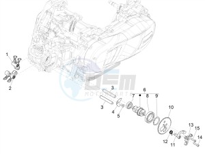 MEDLEY 125 4T IE ABS E4 2020 (EMEA) drawing Rocking levers support unit