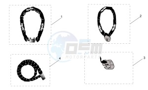 Mojito custom 50 2t (eng. aprilia) drawing Acc. - Mechanics anti-theft