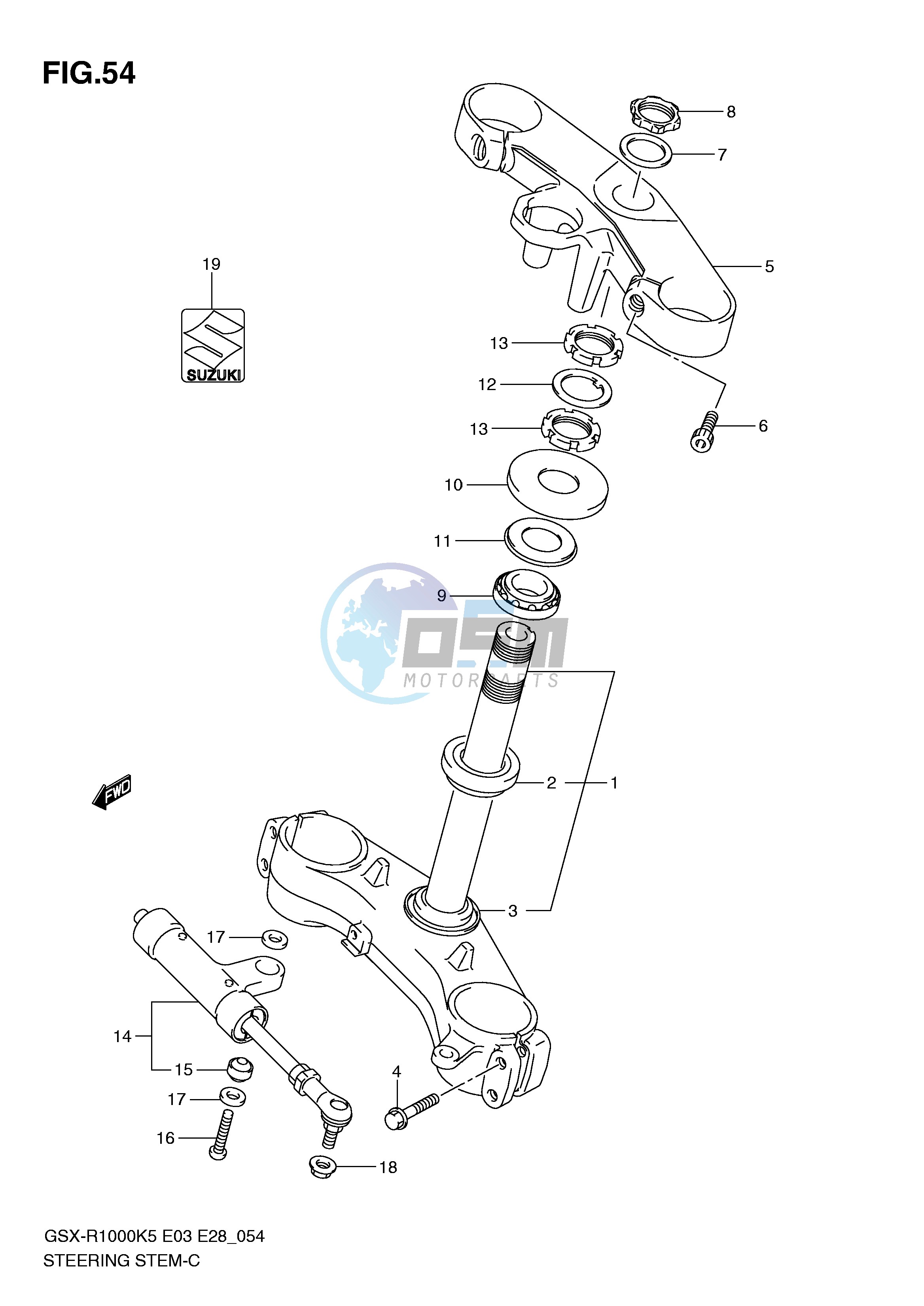 STEERING STEM