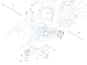 LIBERTY IGET 50 4T 3V NO ABS (NAFTA) drawing Swinging arm