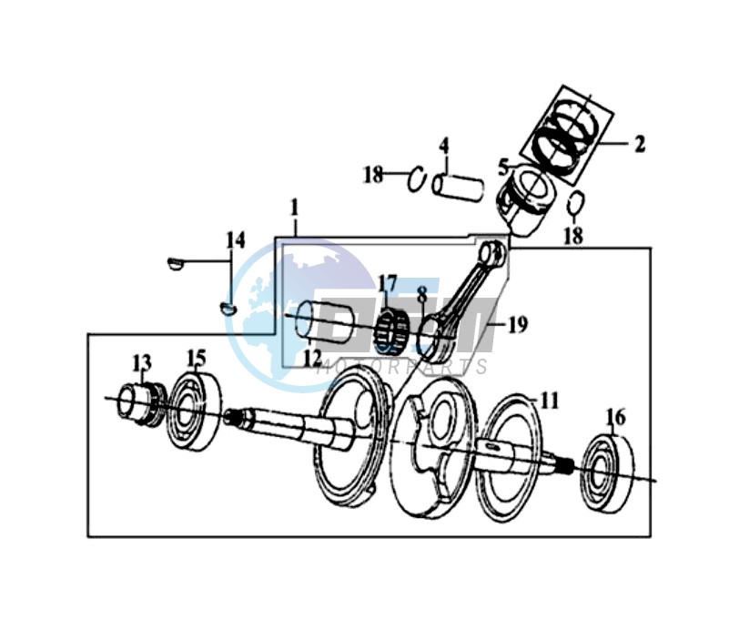 PISTON / CRANKSHAFT