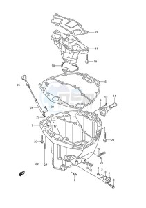 DF 250AP drawing Oil Pan