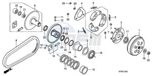 SH150D9 Europe Direct - (ED / KMH) drawing DRIVEN FACE