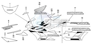 CBR1000RR drawing STRIPE/MARK (3)