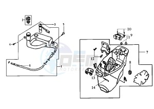 FIDDLE - 50 cc drawing OIL TANK