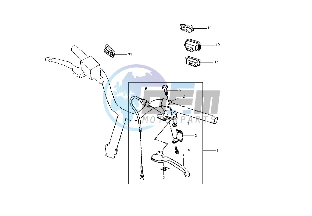 HANDLE SWITCH - LEVER