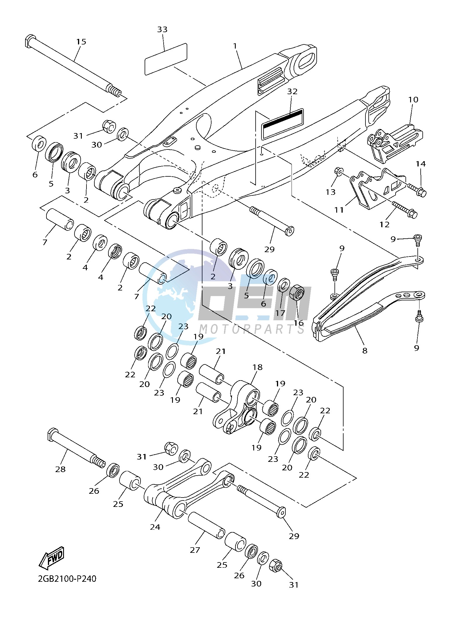 REAR ARM