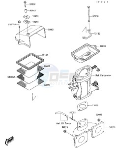 JB 650 A [JET MATE] (A3-A4) [JET MATE] drawing FLAME ARRESTER