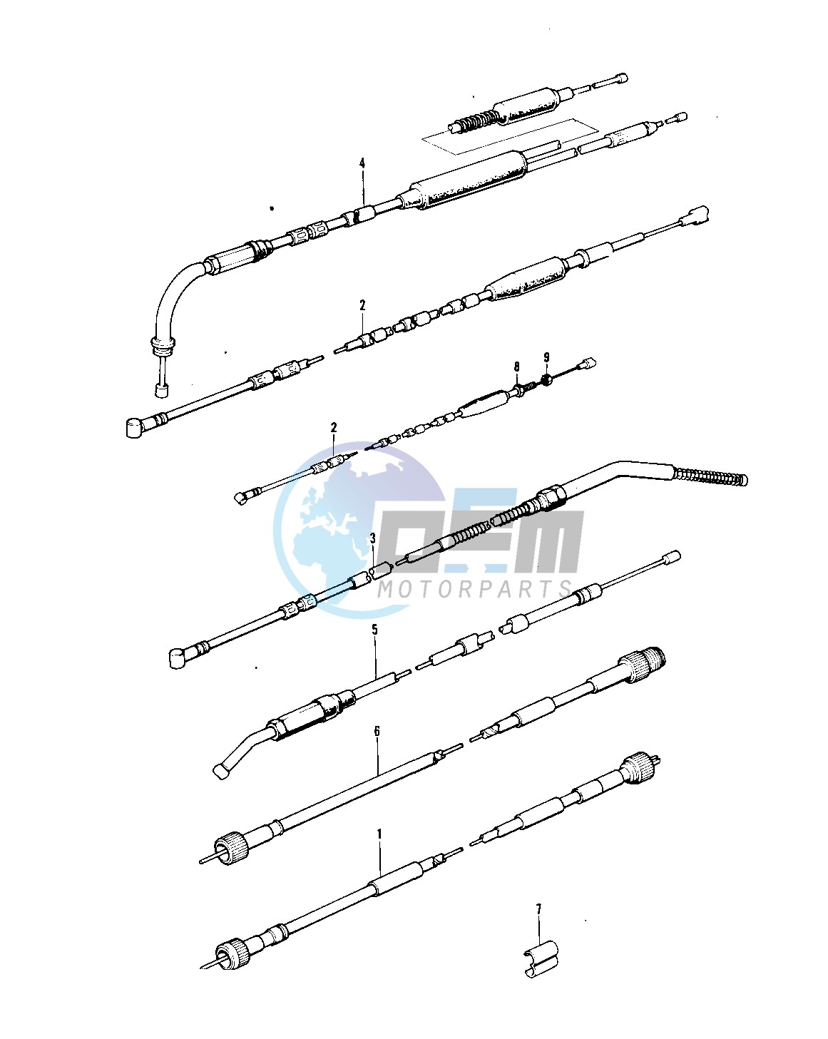 CABLES -- 73-75 F11_F11-A_F11-B- -