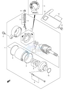 LT-F250 (E17) drawing STARTING MOTOR