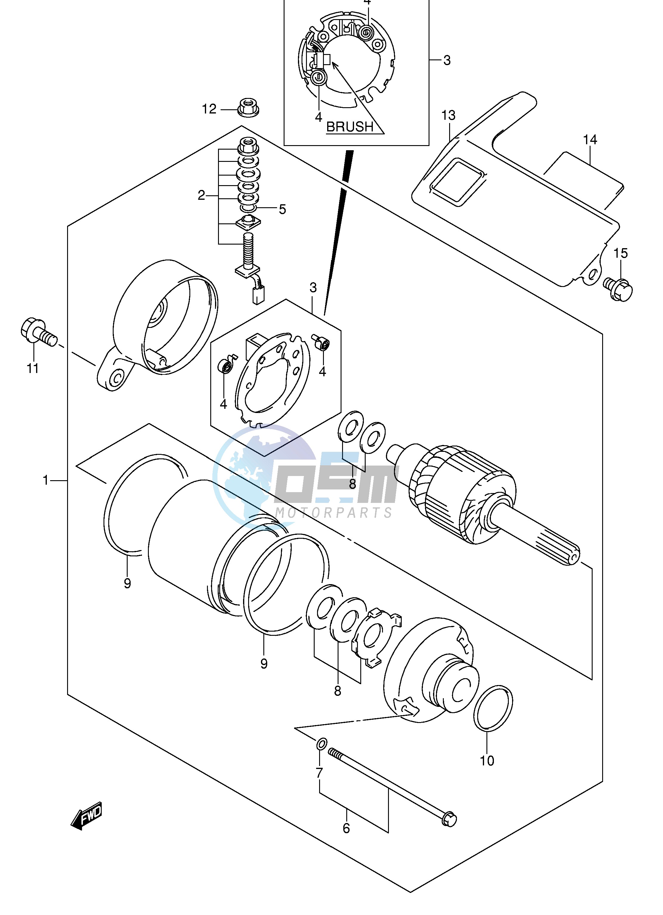 STARTING MOTOR