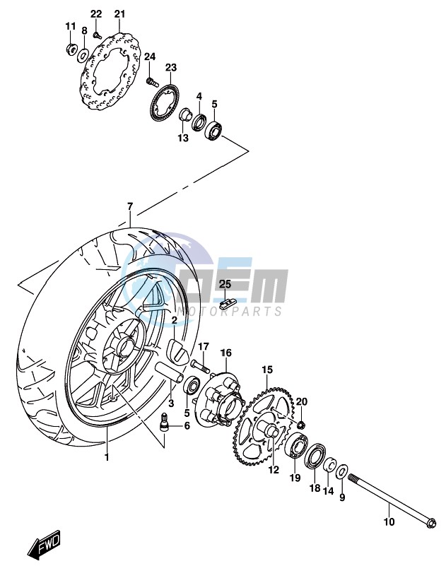 REAR WHEEL