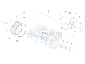 ETV 1200 Caponord Rally (EMEA, APAC) drawing Clutch cover