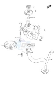 DF 200A drawing Oil Pump