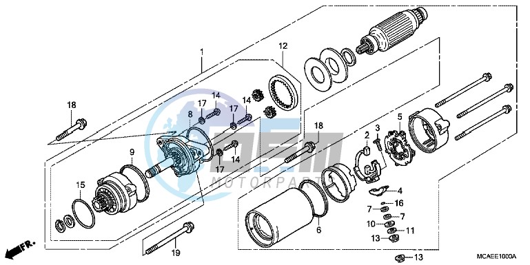 STARTER MOTOR