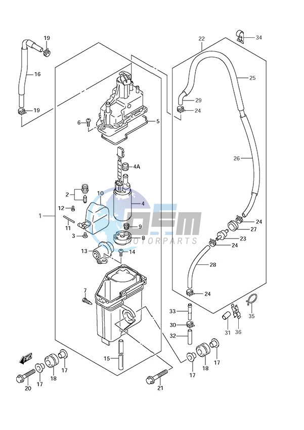 Fuel Vapor Separator