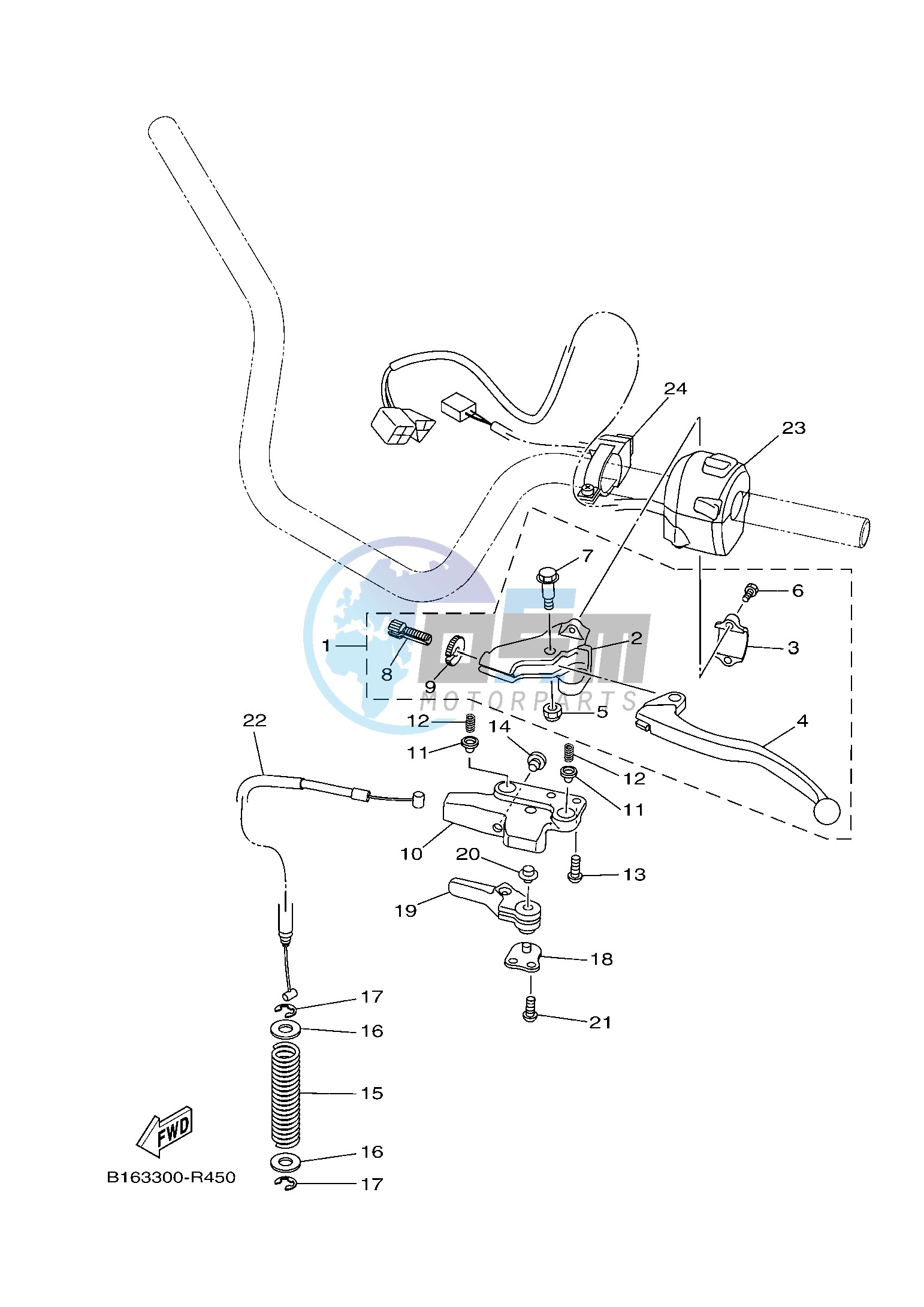 HANDLE SWITCH & LEVER