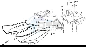 X'PRO 50 (25 Km/h) (AE05W9-NL) (E4) (L8-M1) drawing BODY COVER