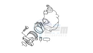 SENDA SM - 125 CC VTHSC2B1A 4T EU2 drawing INTAKE