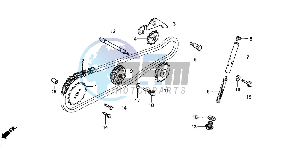 CAM CHAIN/TENSIONER