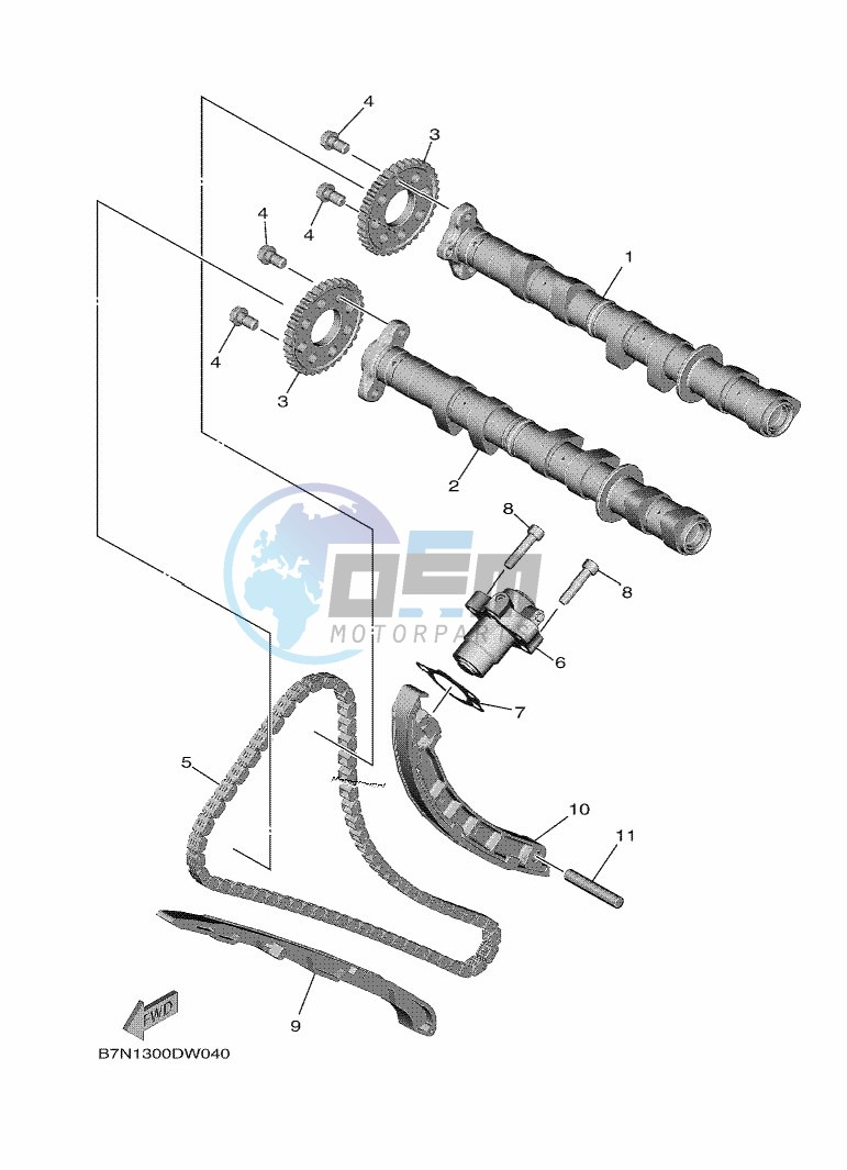 CAMSHAFT & CHAIN