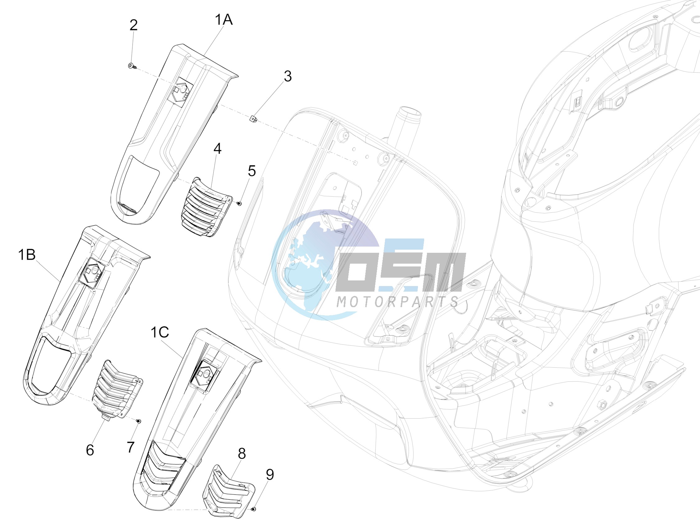 Front shield