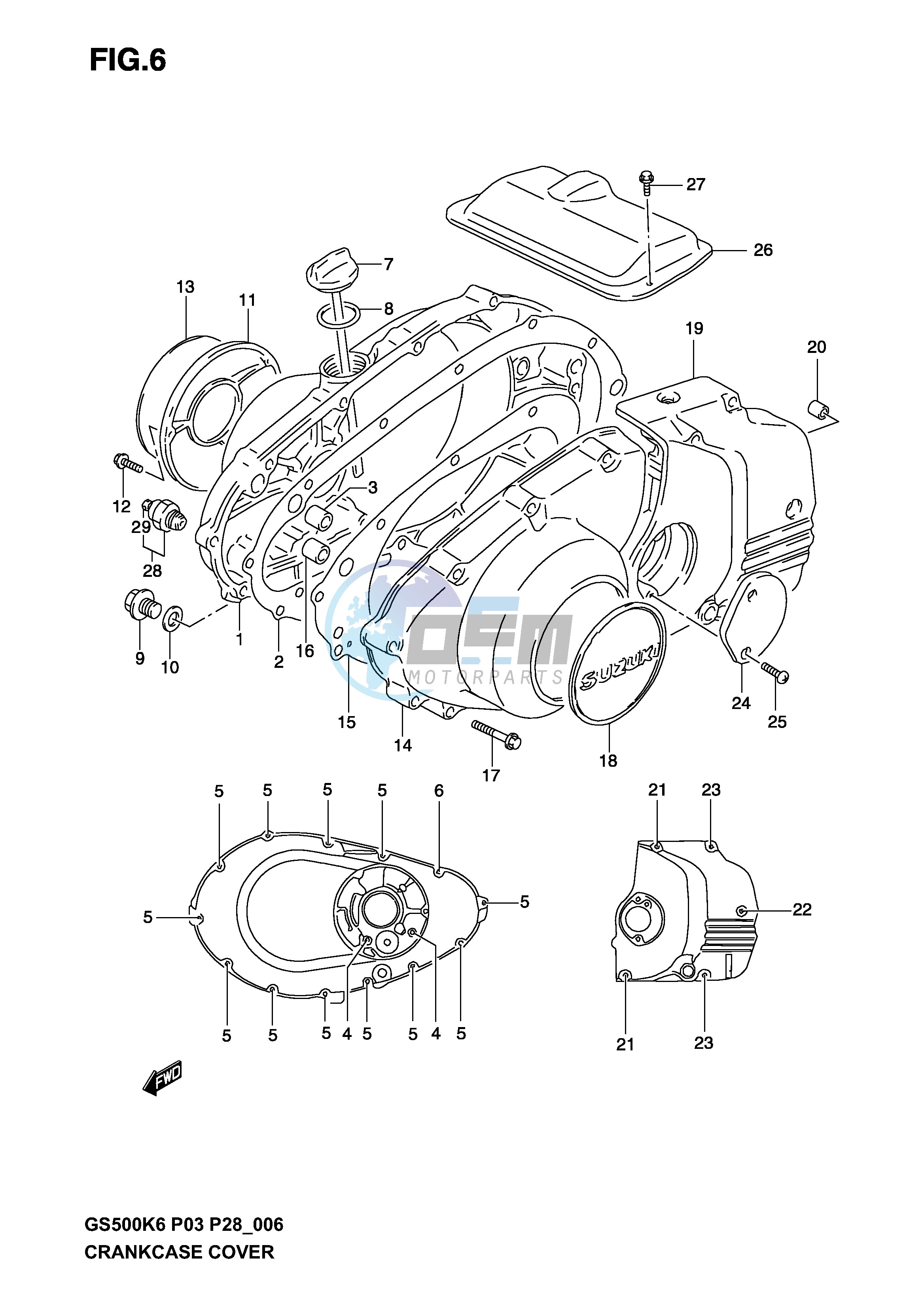 CRANKCASE COVER