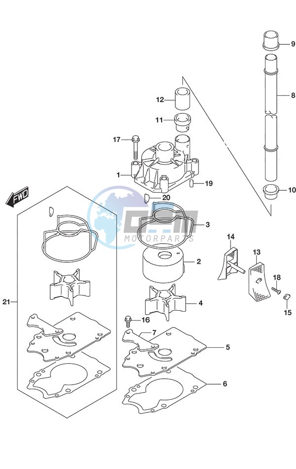 Water Pump (DF 250S)