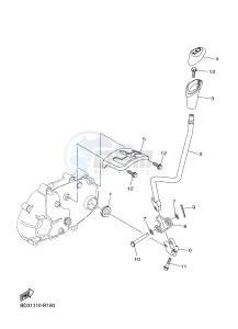 YFM90R YFM09RYXG (BD33) drawing SHIFT SHAFT