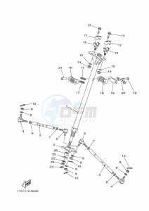 YFZ450R (BKDH) drawing STEERING