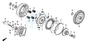 Z50J drawing CLUTCH