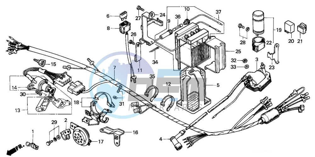 WIRE HARNESS/BATTERY