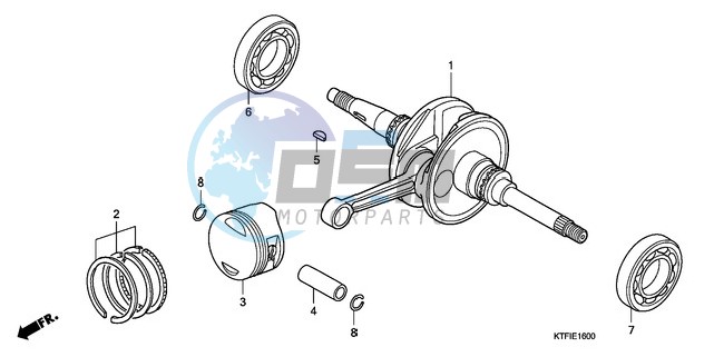 CRANKSHAFT/PISTON