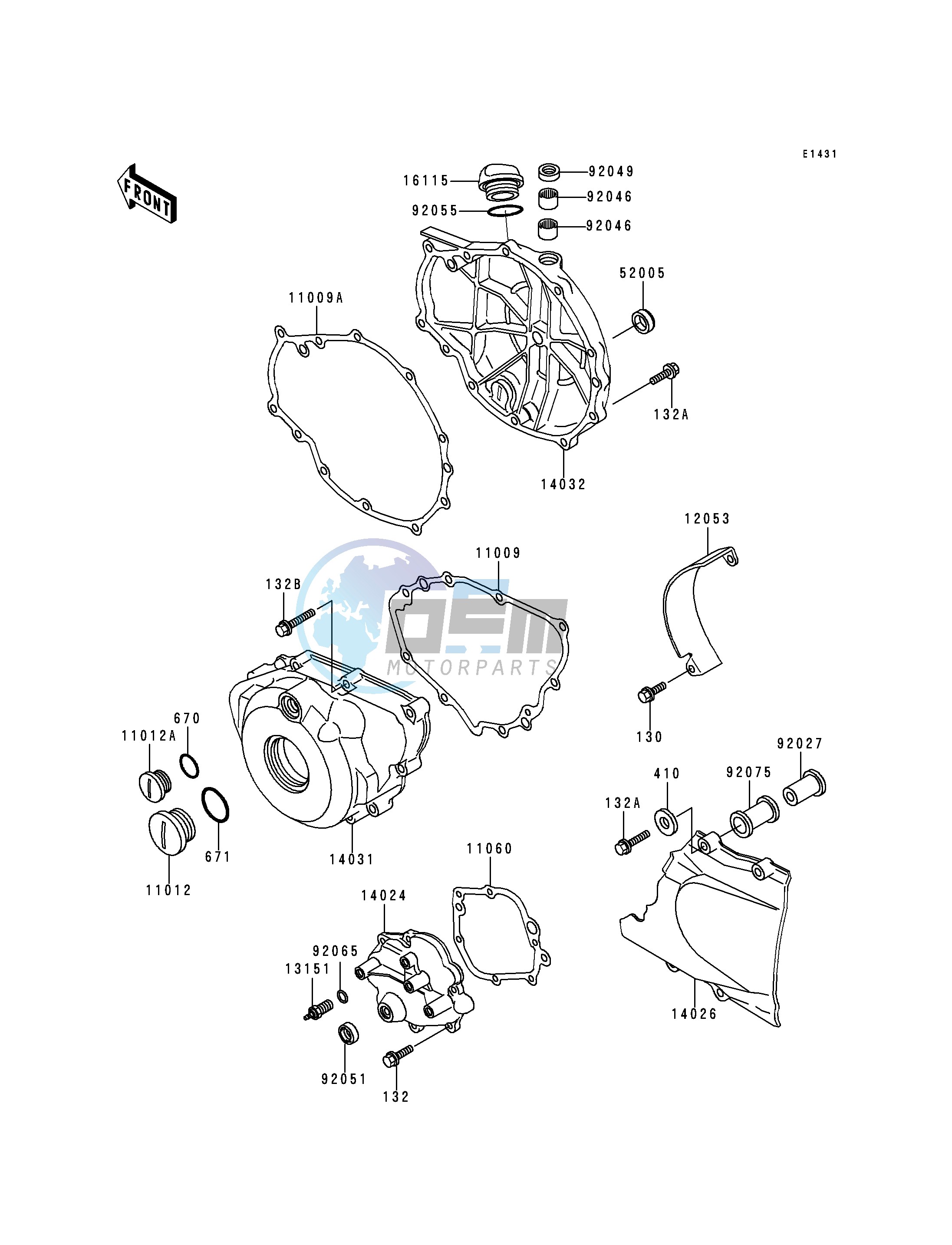 ENGINE COVER-- S- -