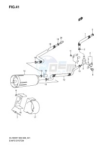 DL1000 (E3-E28) V-Strom drawing EVAP SYSTEM (E33)