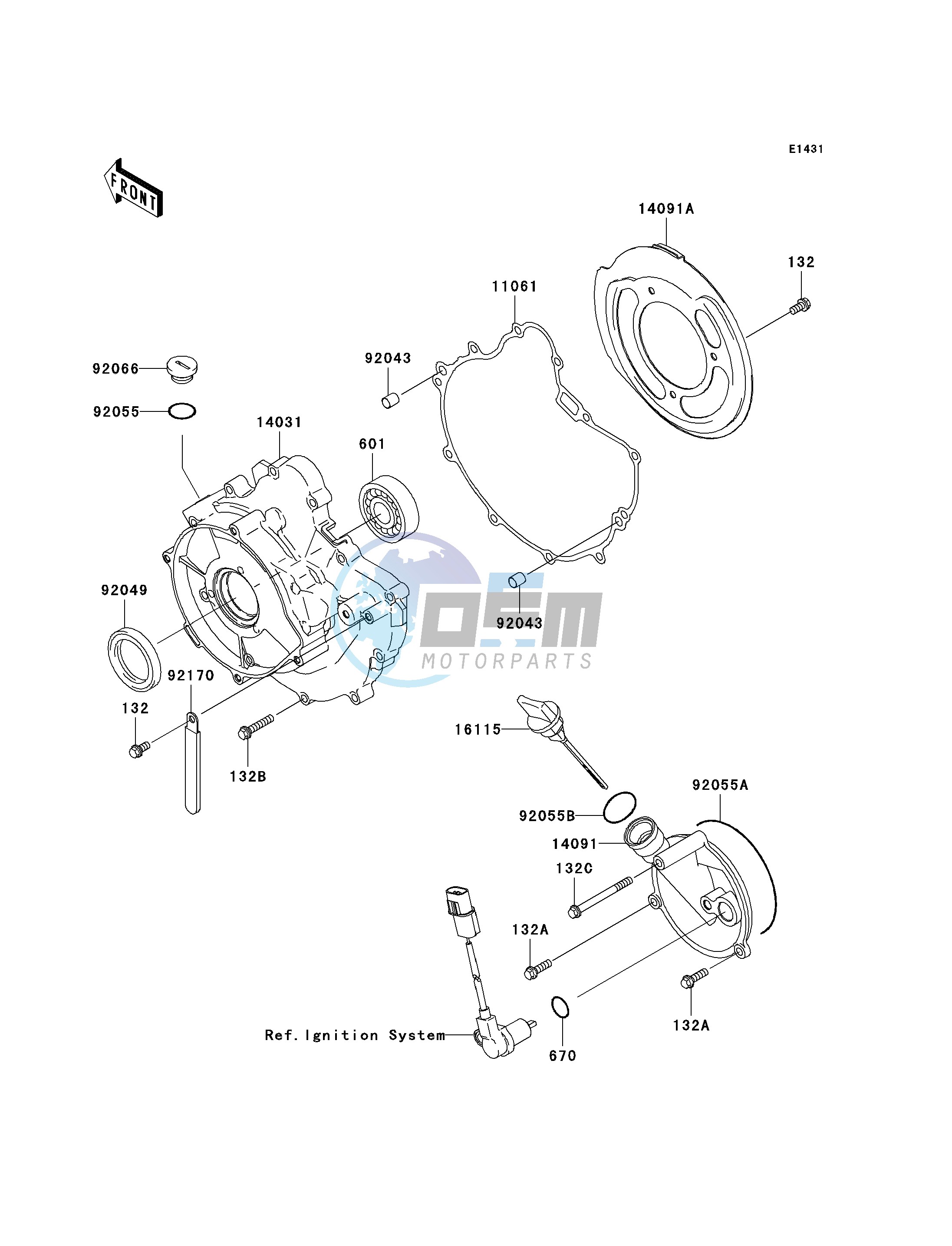 ENGINE COVER-- S- -