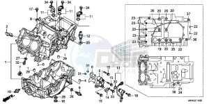 NC750SDG NC750X Europe Direct - (ED) drawing CRANKCASE