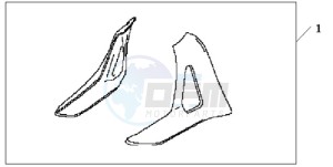 GL18009 France - (F / CMF) drawing SCUFF COVER