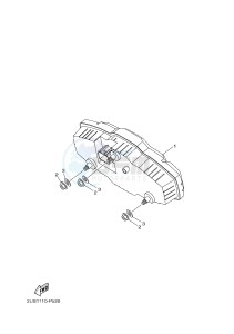 YXM700E YXM700PHF VIKING EPS HUNTER (1XPL) drawing METER