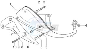 Liberty 50 4t RST Delivery drawing Silencer