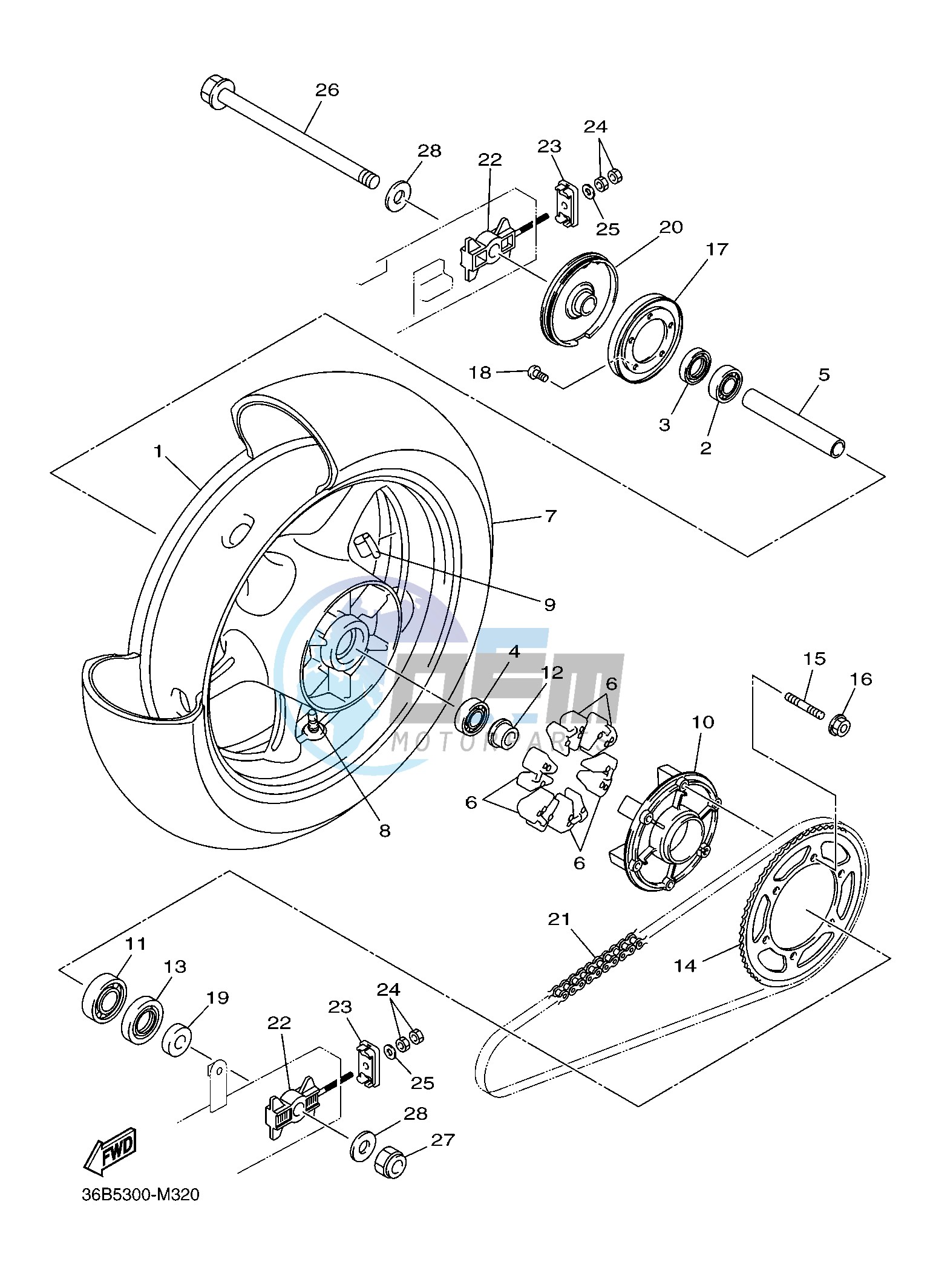 REAR WHEEL