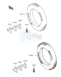 KZ 1000 K [LTD] (K1-K2) [LTD] drawing TIRES